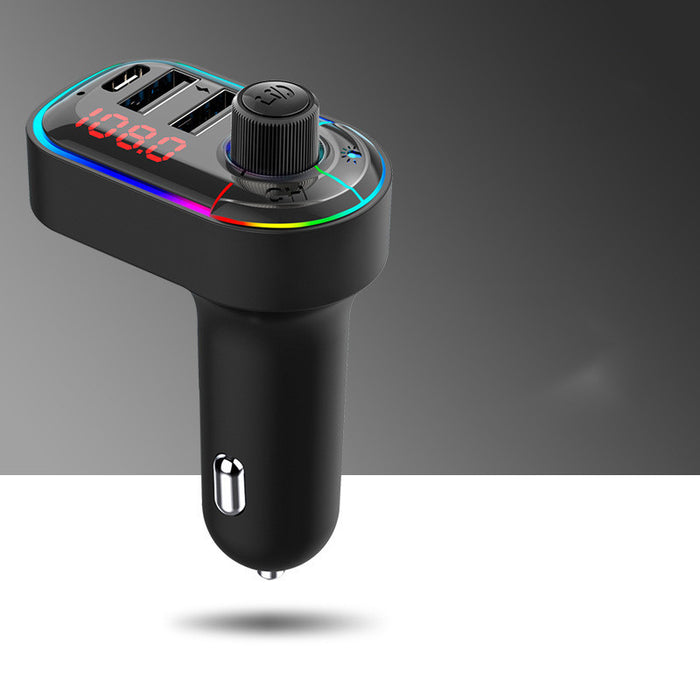 Multifunctional car charger mp3 player