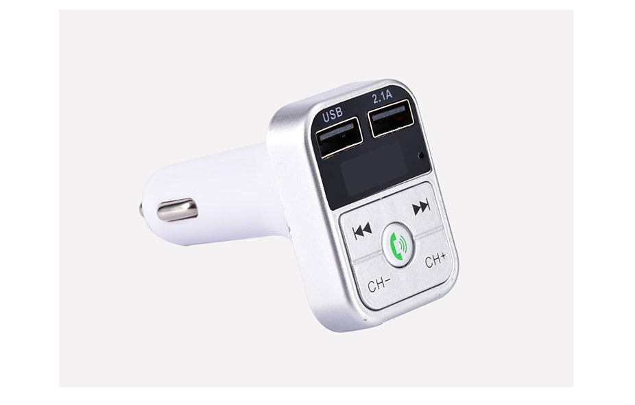 B2 car Bluetooth MP3 hands-free phone car MP3 player FM transmitter car charger receiver car charger