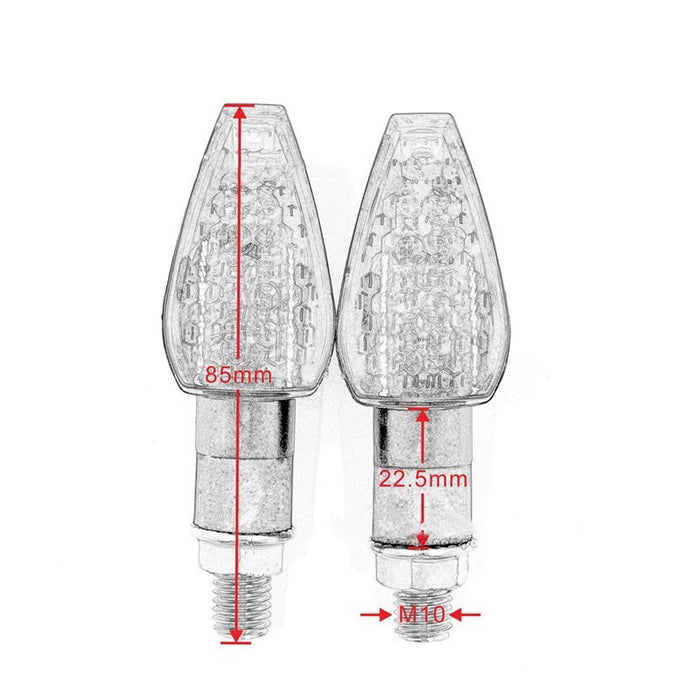 14LED motorcycle turn signal