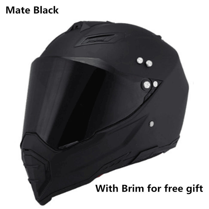 Off-road helmet motorcycle racing helmet road off-road dual-use helmet men and women four seasons pull helmet full face helmet