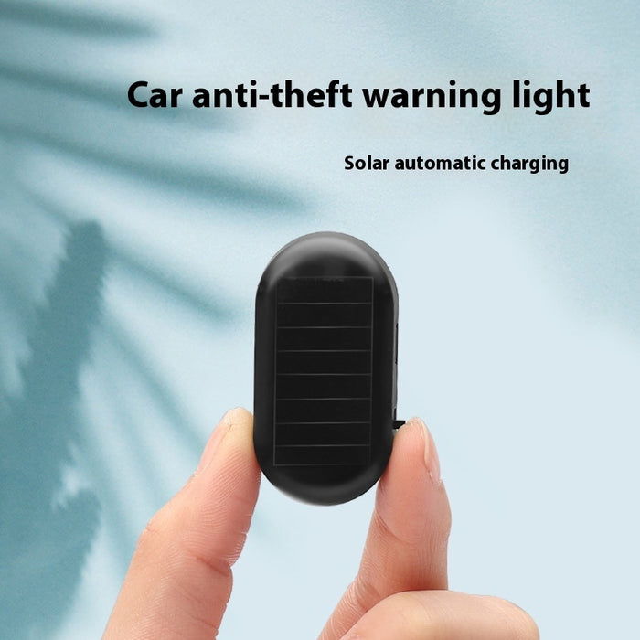 Vehicle-mounted Solar Anti-theft Lamp Simulation Warning Alarm Car Interior Light