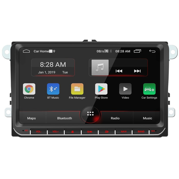 New Android 9-inch Car Bluetooth GPS Navigation Integrated Host