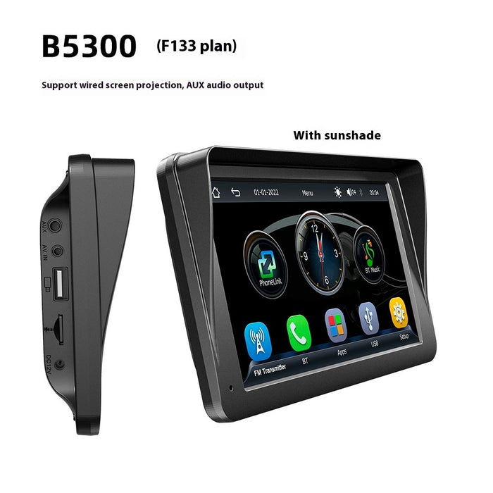 Portable Car Player HD Large Screen Vehicle Navigation