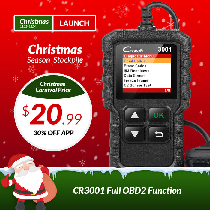 Code reader CR3001 X431 3001 Auto Scan tool Diagnostic Tools