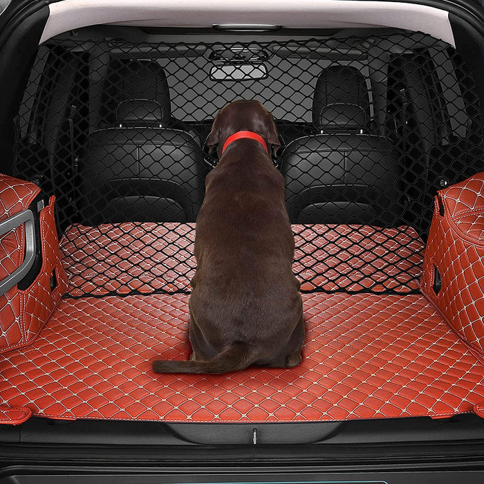 Dog Protective Net Car Isolation Fence Pet Obstacle Filter Trunk Isolation Blocking Net Hatchback Car Mats