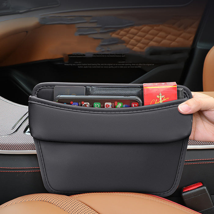 Fashion Simple Solid Color Car Seam Organizer