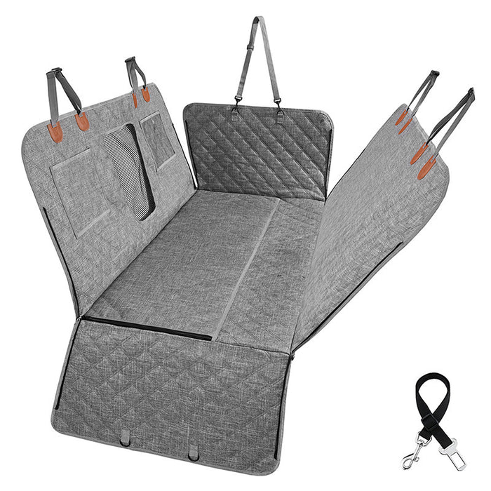 Extended Rear Seat Pet Car Mats Widened