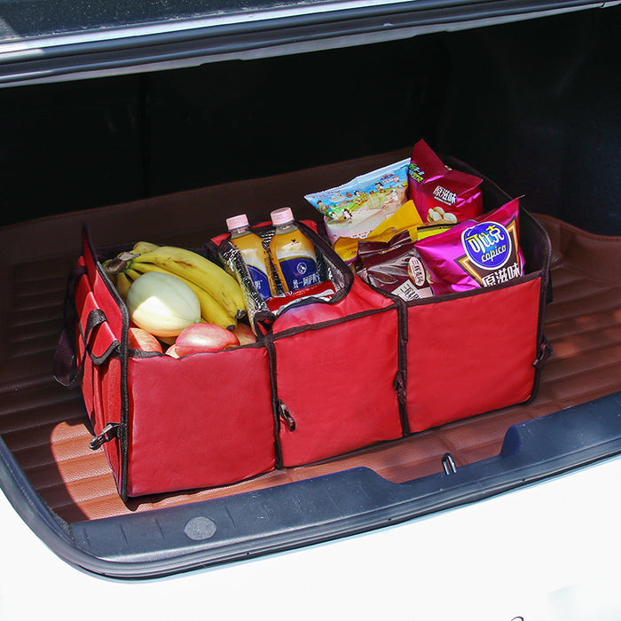 Universal Car Storage Organizer Trunk Toys Food Storage Box Car Organizers