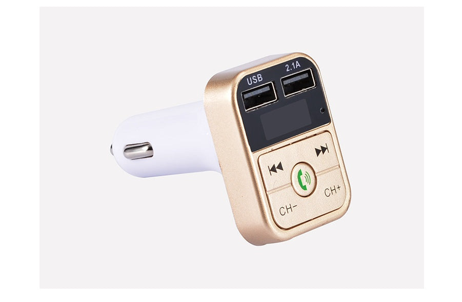 B2 car Bluetooth MP3 hands-free phone car MP3 player FM transmitter car charger receiver car charger