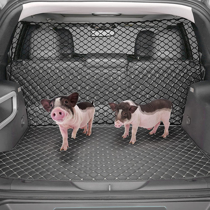 Dog Protective Net Car Isolation Fence Pet Obstacle Filter Trunk Isolation Blocking Net Hatchback Car Mats