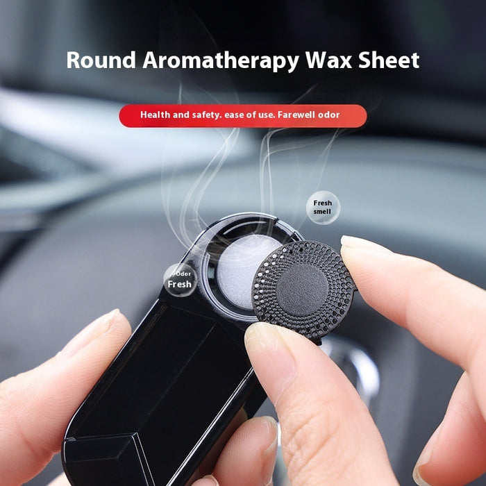 Automobile Solar Warning Light Aromatherapy