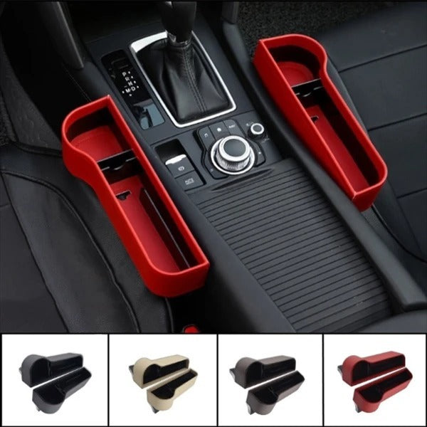 PU Car Organizer Seat Gap Storage Box Car Seat Side Slit for Wallet Phone Coins Cigarette Keys Cards Car Accessories car organizer