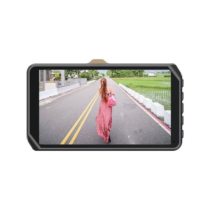 4 Inch Front And Rear Dual Lens Dashcam