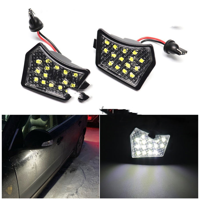 Suitable For  S60 S80 V50 V70 XC70 XC90 Jaguar LED Under-mirror Floor Lights