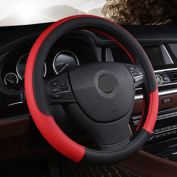 Universal Leather Car Steering Wheel Cover