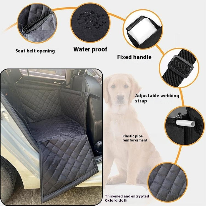 Anti-Dirty Car Pet Mat Dog Safety Seat Car Mats