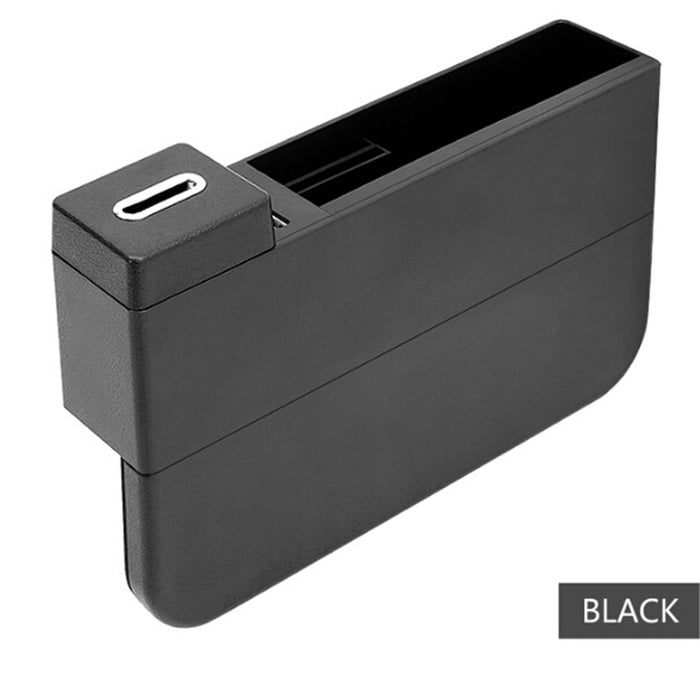 USB Wireless Charging Car Seat Gap Storage Box Car Multi-functional card coin Storage box car organizer with charger car organizer