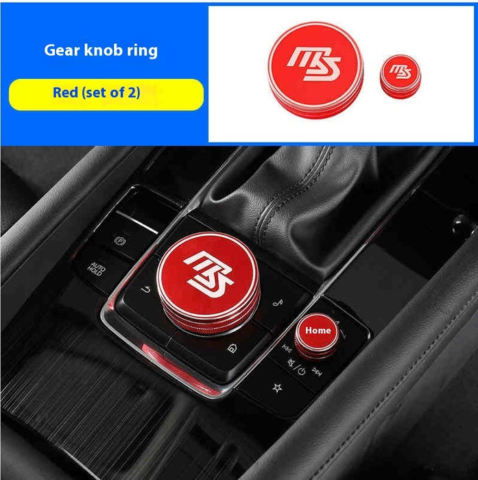 Car Air Conditioning Knob Multimedia Decorative Ring