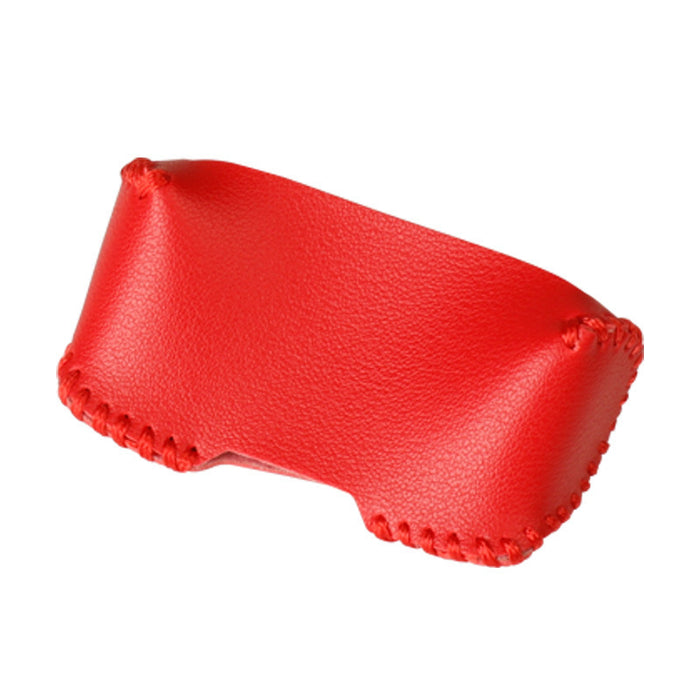 Car Safety Belt Bayonet Latch Protective Cover Seat Safety Belt Bump Proof Protective Leather Cover Interior Decoration