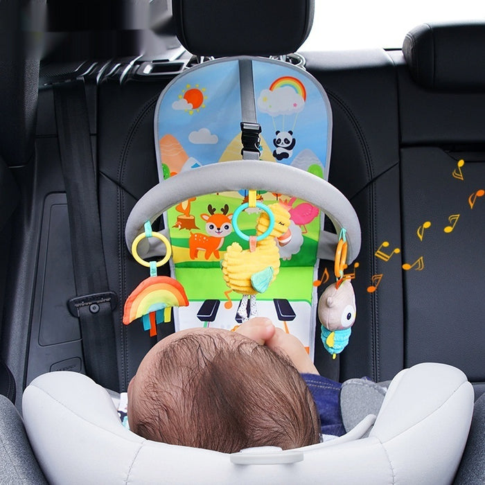 Car Mounted Child Safety Seat Basket Baby Reflector