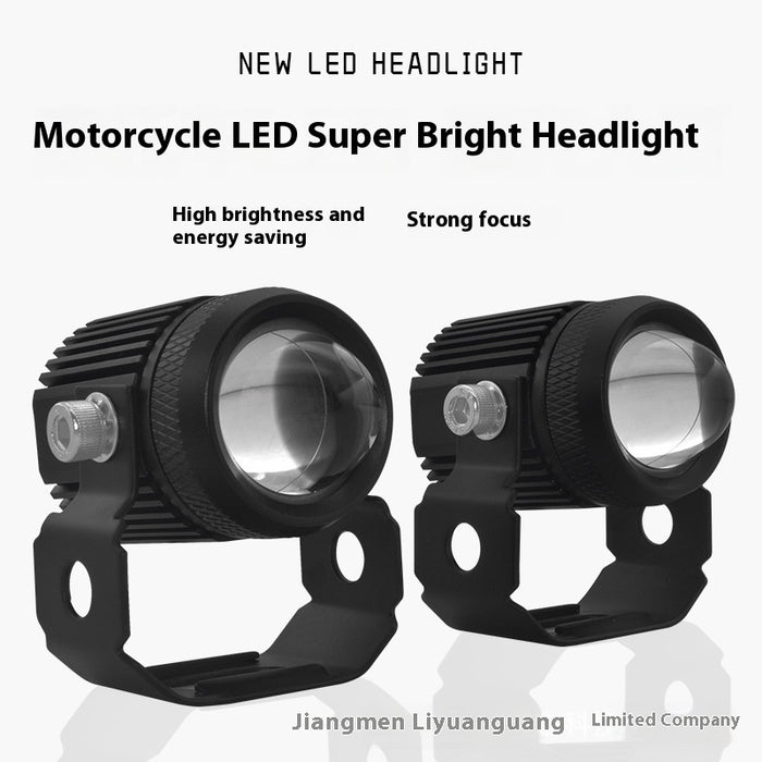 External Fisheye Lock And Load Spray Motorcycle Spotlight