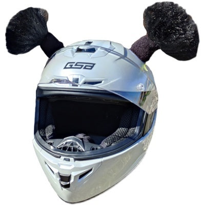 Motorcycle Helmet Decorative Ball Dirty Braid Ski Helmet Accessories