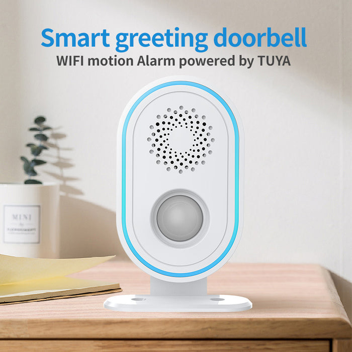 Wifi Infrared Alarm System Graffiti Smart Anti-theft Welcome Doorbell