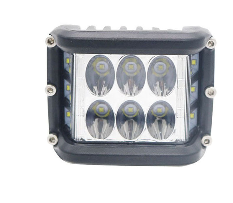 Motorcycle side flash 36W work light