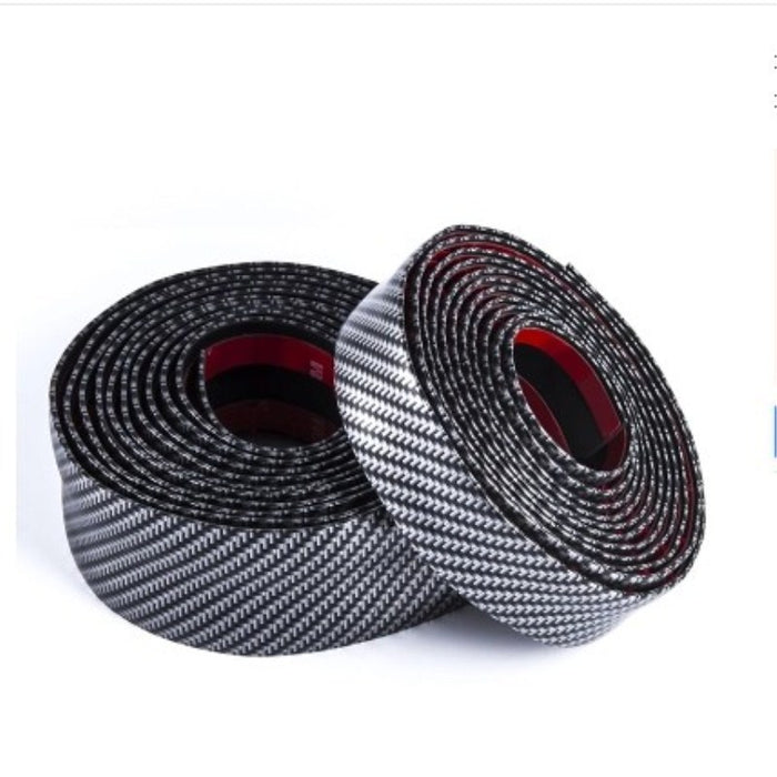 Car Stickers 5D Carbon Fiber Rubber Floor Mats