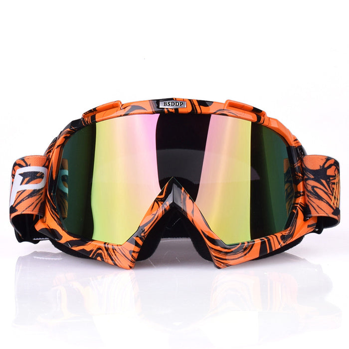 Motorcycle Riding Anti-fall Goggles Off-road Vehicle Racing Helmet Goggles Wind And Sand Ski Glasses