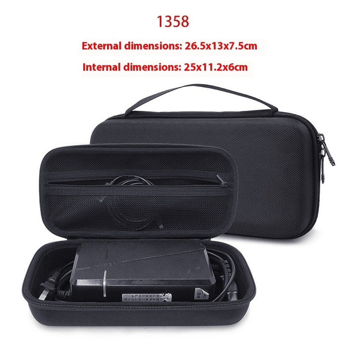 EVA Motorcycle Charger Storage Bag Hard Shell Electric Car Power Tools Diagnostic Tools