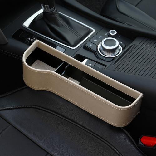 PU Car Organizer Seat Gap Storage Box Car Seat Side Slit for Wallet Phone Coins Cigarette Keys Cards Car Accessories car organizer