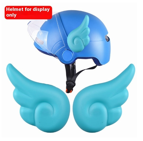 Electric Car Motorcycle Decorations Wings Helmet Accessories