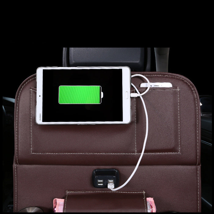 Charging Car Storage Bag Seat Hanging Bag