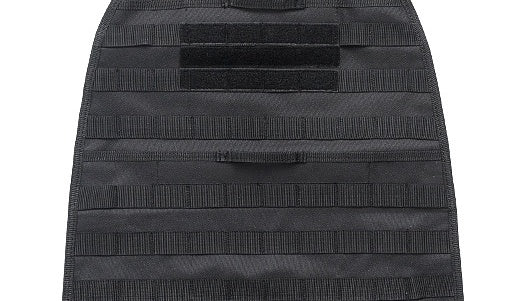 Rear seat organizer of tactical vehicle