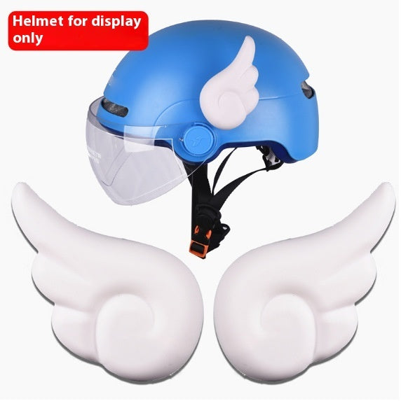 Electric Car Motorcycle Decorations Wings Helmet Accessories