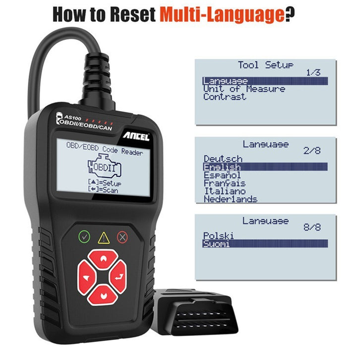 Car Engine Fault Reading Detector Diagnostic Tools