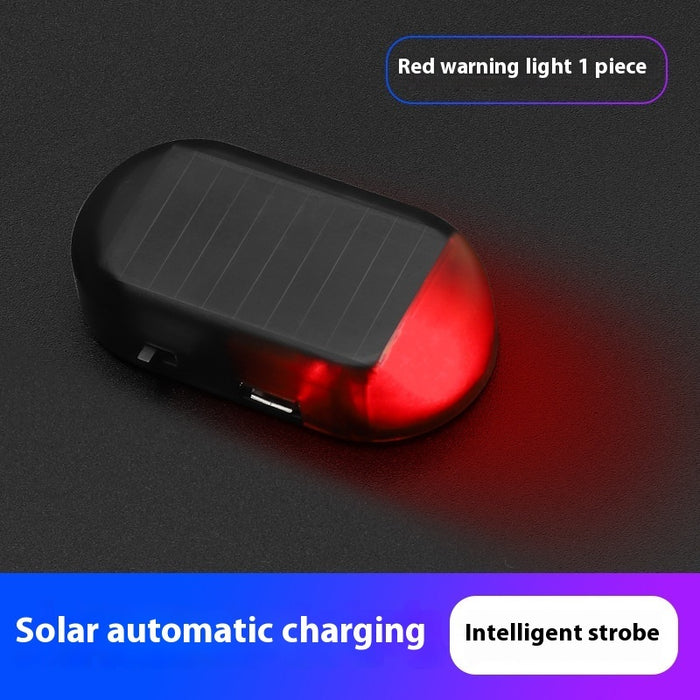 Vehicle-mounted Solar Anti-theft Lamp Simulation Warning Alarm Car Interior Light