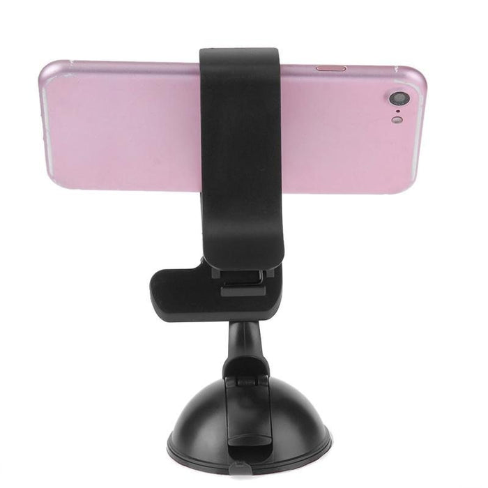 Car phone holder with clip GPS Navigator PVC suction cup bracket