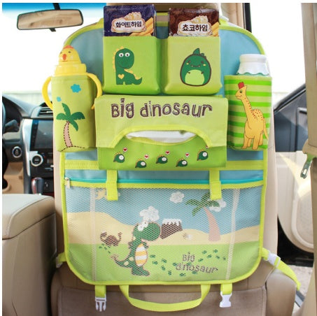 Cartoon car storage bag seat hanging bag