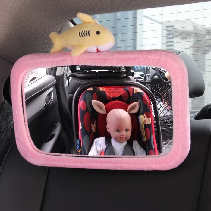 Car Mounted Child Safety Seat Basket Baby Reflector