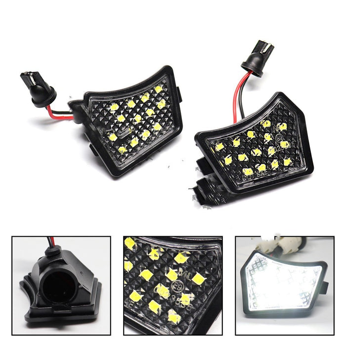 Suitable For  S60 S80 V50 V70 XC70 XC90 Jaguar LED Under-mirror Floor Lights