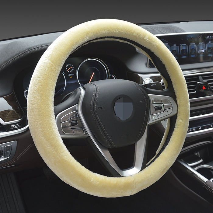 Automobile General Plush Steering Wheel Cover Car Interior Products