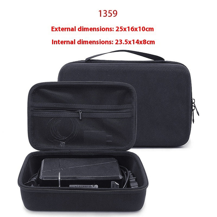 EVA Motorcycle Charger Storage Bag Hard Shell Electric Car Power Tools Diagnostic Tools