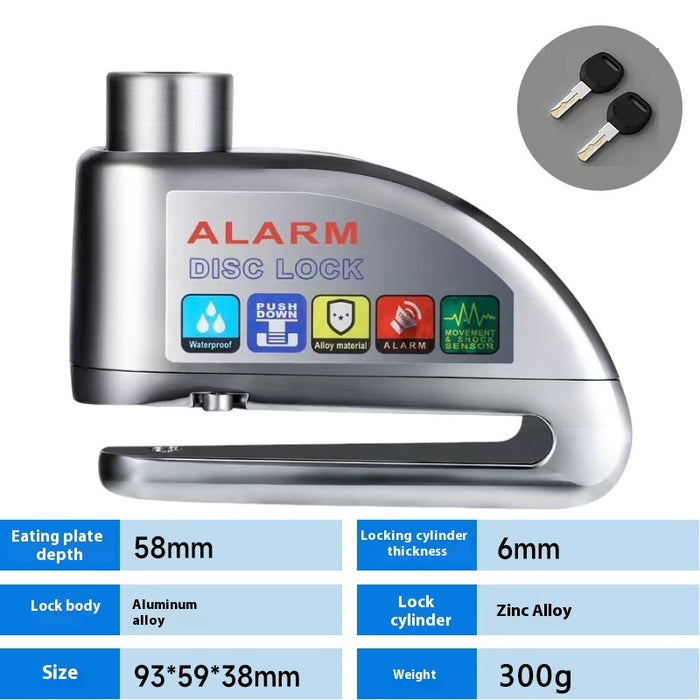 Motorcycle Bicycle Alarm Anti-theft Special Lock