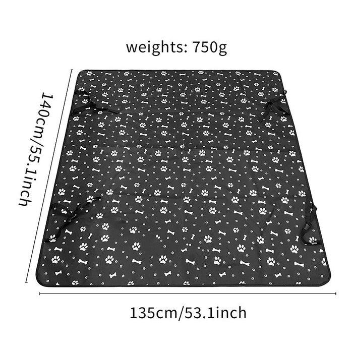 Car Pet Mat Rear Seat Water And Dirt Resistant Isolation Pad Car Mats