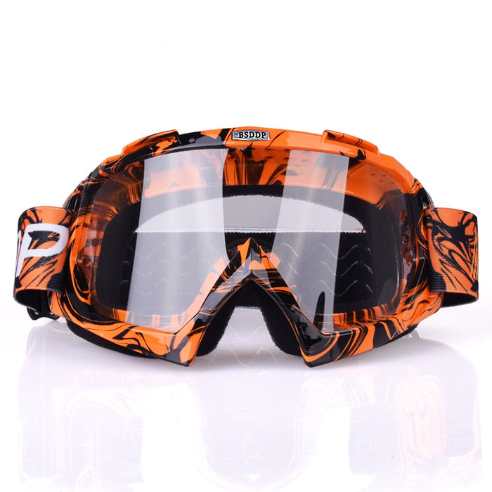 Motorcycle Riding Anti-fall Goggles Off-road Vehicle Racing Helmet Goggles Wind And Sand Ski Glasses