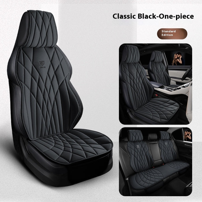 Car Universal Leather Semi-surrounded High-end Five-seat Seat Cover