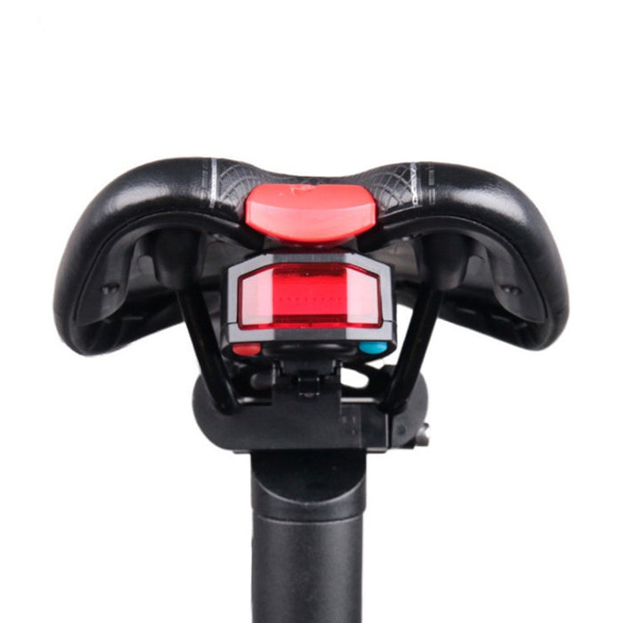 USB Charging Mountain Bike Wireless Intelligent Remote Anti-theft Alarm Tail Lamp