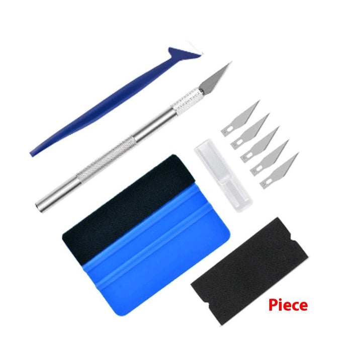 4-piece Set Of Colorful Auto Film Invisible Car Clothing Tools Diagnostic Tools